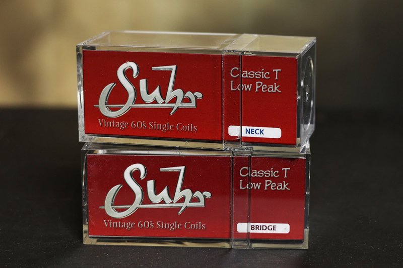 Image 2 of Suhr Classic T Tele Fender Telecaster Bridge & Neck Pickup Set Chrome Nickel