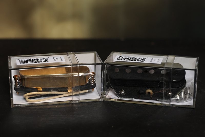 Image 0 of Suhr Classic T Tele Fender Telecaster Bridge & Neck Pickup Set GOLD