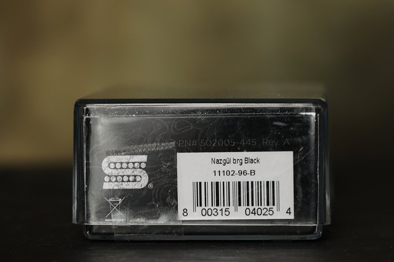 Image 2 of Seymour Duncan Nazgul 6 String Bridge Humbucker Pickup BLACK NEW