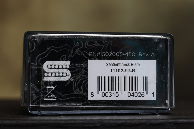 Image 2 of Seymour Duncan Sentient 6 String Neck Humbucker Pickup BLACK NEW