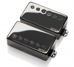 EMG JH James Hetfield Signature Guitar Pickup Set Active Black Chrome