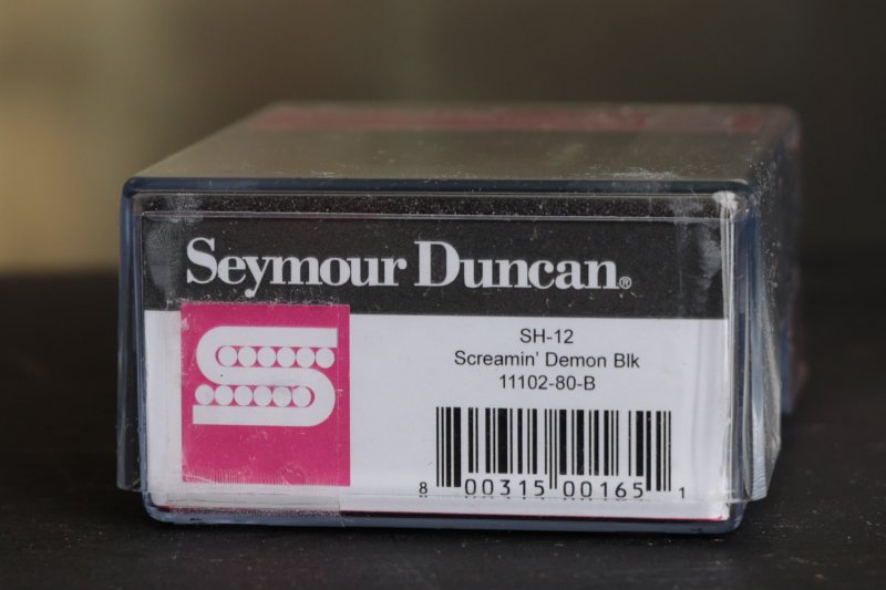 Image 2 of Seymour Duncan SH-12 Screamin Demon Black Humbucker Bridge Pickup George Lynch