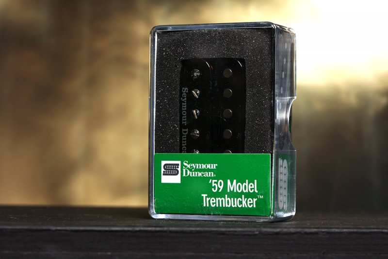 Image 0 of Seymour Duncan TB-59 Bridge Trembucker BLACK Humbucker Guitar Pickup 59 Model