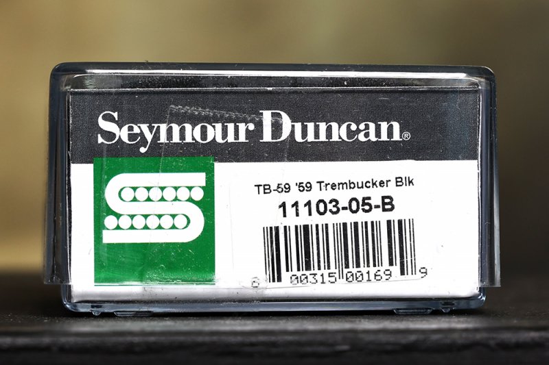 Image 2 of Seymour Duncan TB-59 Bridge Trembucker BLACK Humbucker Guitar Pickup 59 Model