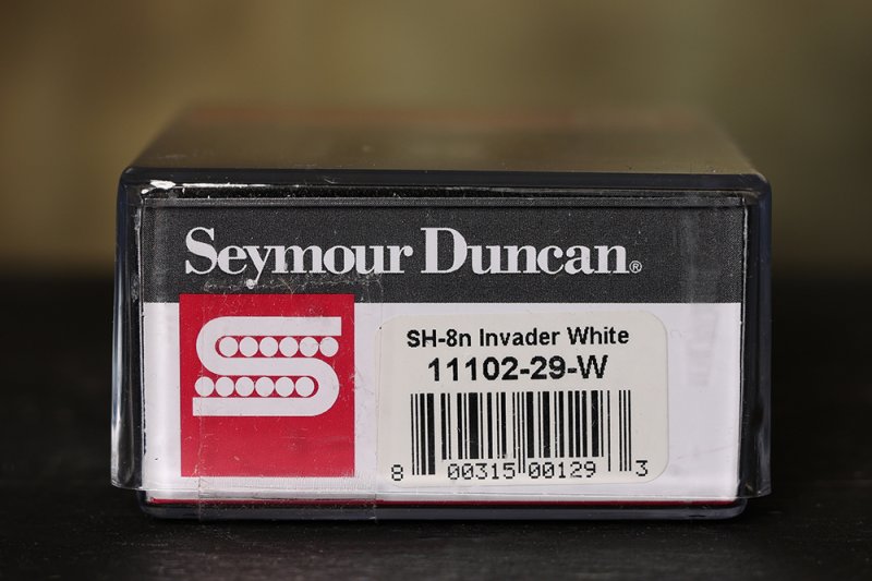 Image 2 of Seymour Duncan SH-8n Invader NECK White High Ouput Ceramic Guitar Pickup SH-8
