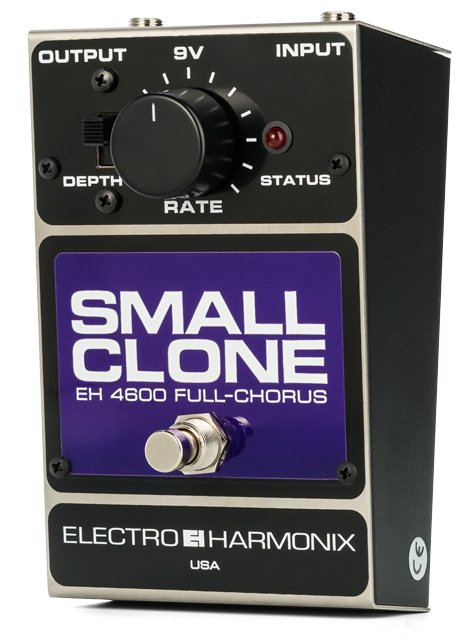 Image 0 of Electro Harmonix Small Clone Classic Analog Chorus Guitar Pedal w/ 9V Battery