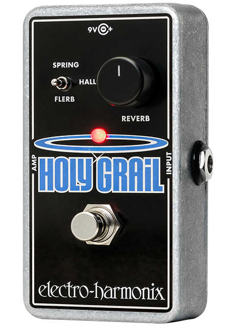 Image 0 of Electro Harmonix Holy Grail Nano Reverb Guitar Pedal with Power Supply