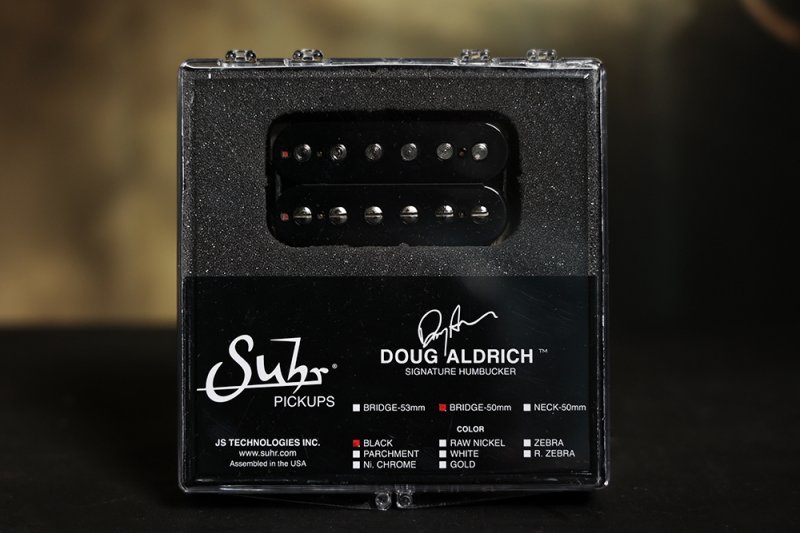 Image 0 of Suhr Doug Aldrich Hot Humbucker Bridge Lead 50mm Guitar Pickup BLACK