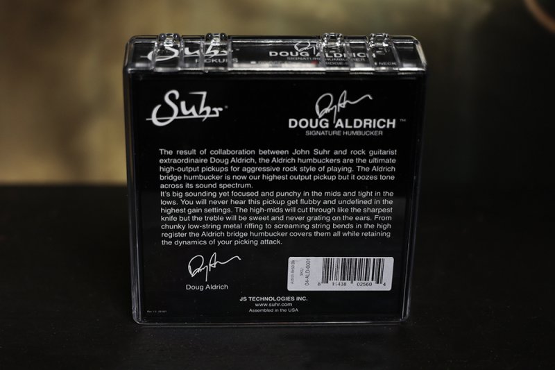 Image 1 of Suhr Doug Aldrich Hot Humbucker Bridge Lead 50mm Guitar Pickup BLACK