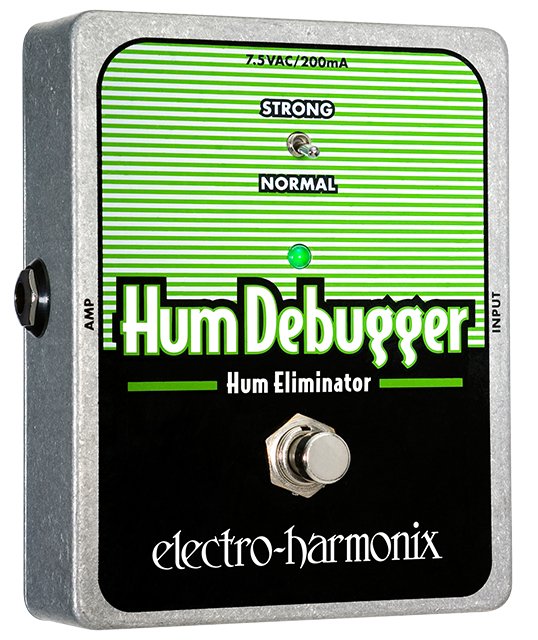 Image 0 of Electro Harmonix Hum Debugger Hum Eliminator Effect Pedal with Power Supply