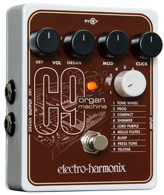 Image 0 of Electro Harmonix C9 Organ Machine Effect Pedal with Power Supply Auth. Dealer