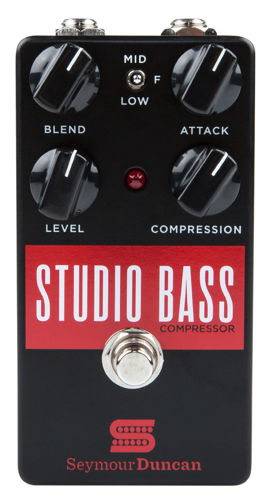 Seymour Duncan Studio Bass Compressor Pedal Compression Stomp Box