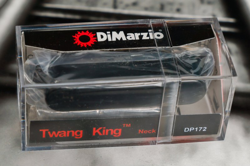 Image 0 of DiMarzio DP172BK Twang King Tele Neck Pickup - Black