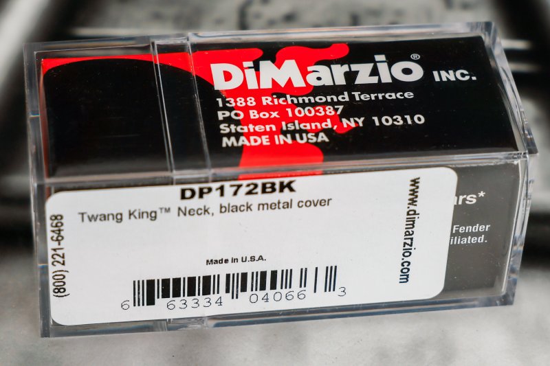 Image 1 of DiMarzio DP172BK Twang King Tele Neck Pickup - Black