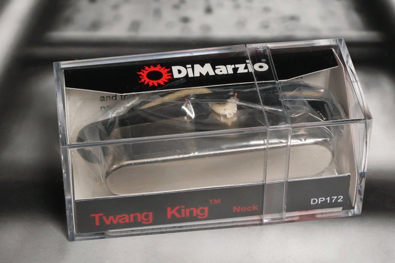 Image 0 of DiMarzio Twang King Tele Neck Pickup W/Chrome Cover DP 172 Telecaster DP172