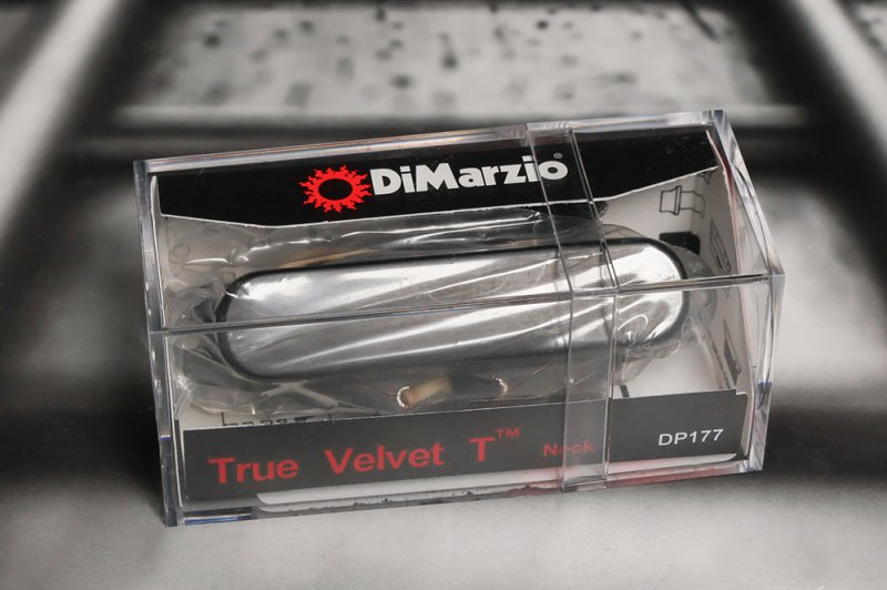 Image 0 of DiMarzio True Velvet T Telecaster Neck Rhythm Pickup DP177 Tele DP177 Black