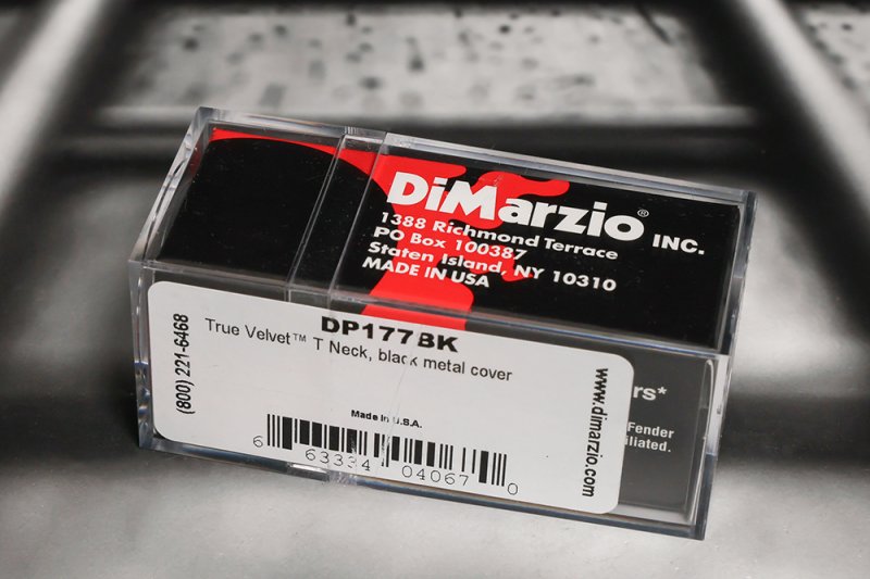 Image 1 of DiMarzio True Velvet T Telecaster Neck Rhythm Pickup DP177 Tele DP177 Black