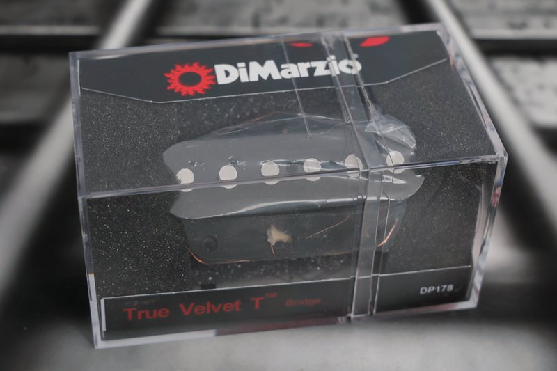 Image 0 of DiMarzio True Velvet T Telecaster Bridge Lead Pickup DP 178 Fender Tele DP178