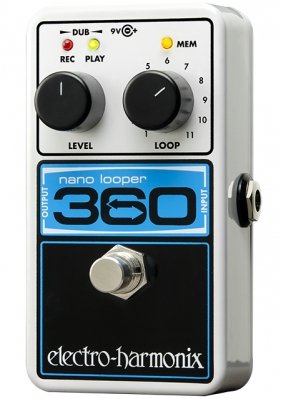 Image 0 of Electro Harmonix Nano Looper 360 w/ Power Supply Looping Pedal 