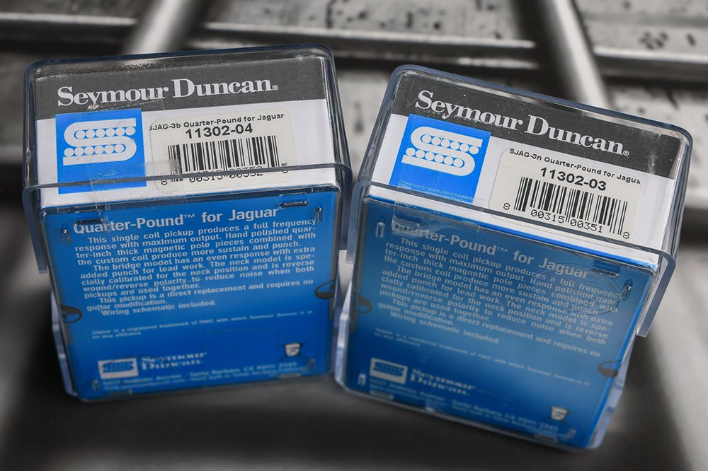 Image 2 of Seymour Duncan SJAG-3 Quarter Pound Jaguar SET Bridge & Neck for Fender Guitar