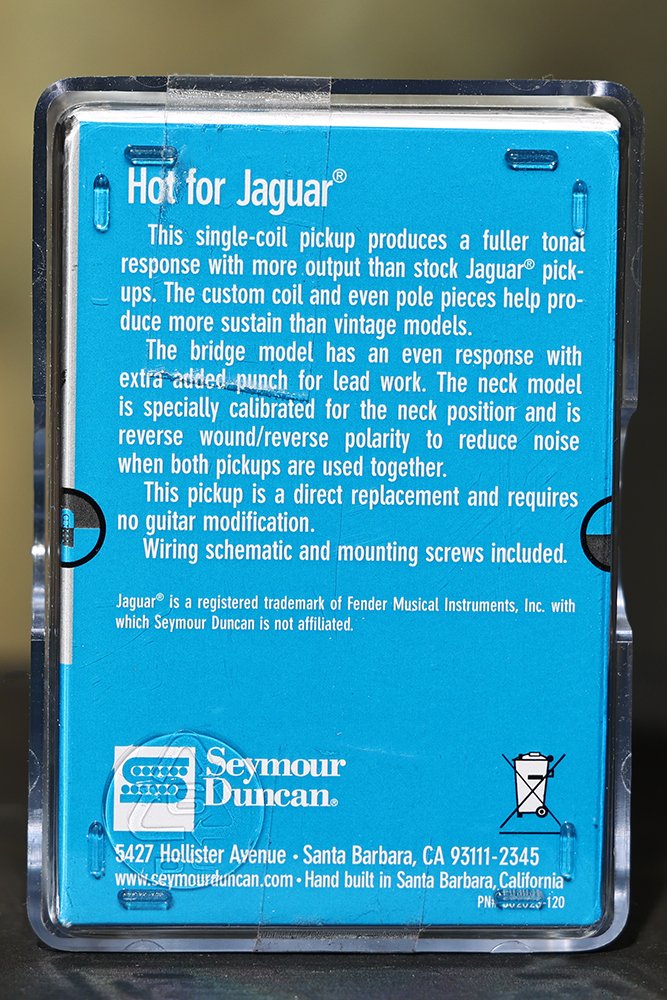 激安大特価！ Jaguar Hot SJAG-2N Duncan Seymour Neck Fender for Pickup ギター