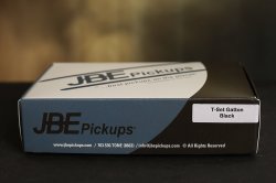 JBE Danny Gatton T Tele Telecaster Pickup Set BLACK (forrmerly Joe Barden)