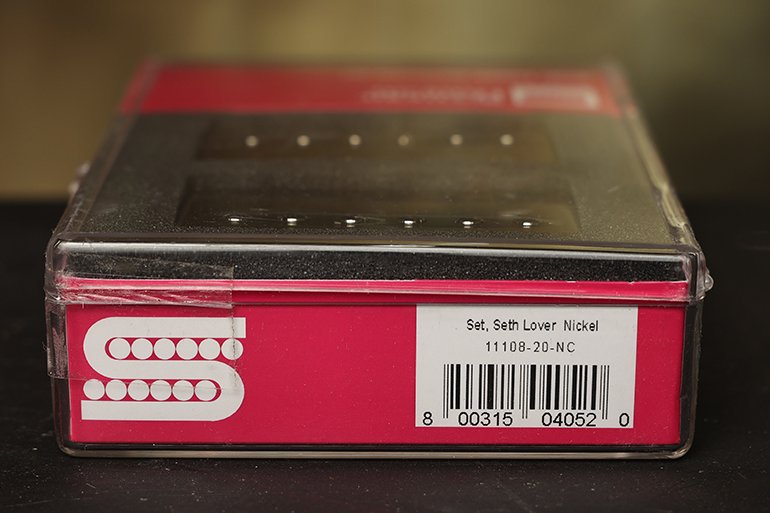 Image 2 of Seymour Duncan SH-55 Seth Lover Bridge & Neck Pickup Set Nickel 11108-20-Nc