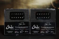 SUHR Thornbucker PAF SET Bridge 53mm Floyd Rose & Neck 50mm Pickup Set - Black -