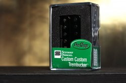 Seymour Duncan TB-11 Custom Custom Bridge Trembucker Black Humbucker Pickup