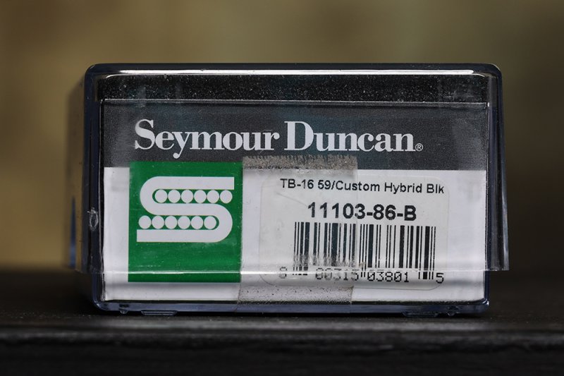 Image 2 of Seymour duncan  TB-16 59 Custom Hybrid Bridge Trembucker Black Humbucker Pickup