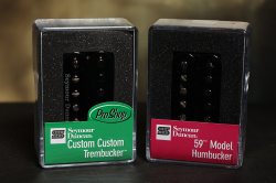 Seymour Duncan TB-11 Custom Custom SH-1N 4C 59 Humbucker Pickup Set Black