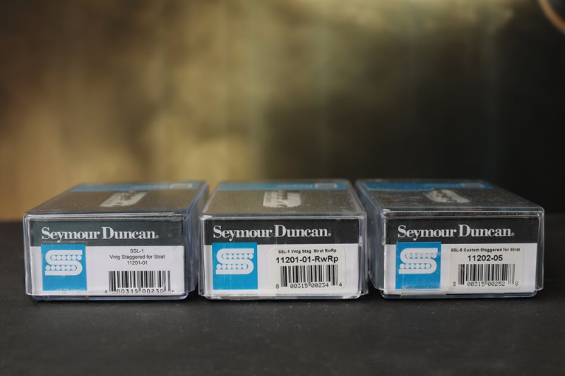 Image 2 of Seymour Duncan SSL-5 Custom & SSL-1 Vintage for Strat Pickup Set White