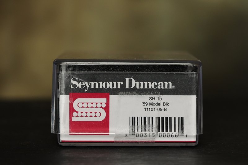 Image 2 of Seymour Duncan SH-1b 59 Model Bridge Humbucker Pickup BLACK 11101-05-B