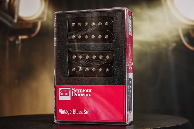 Image 0 of Seymour Duncan Vintage Blues Humbucker Pickup Set SH-1 59 Model Neck and Bridge