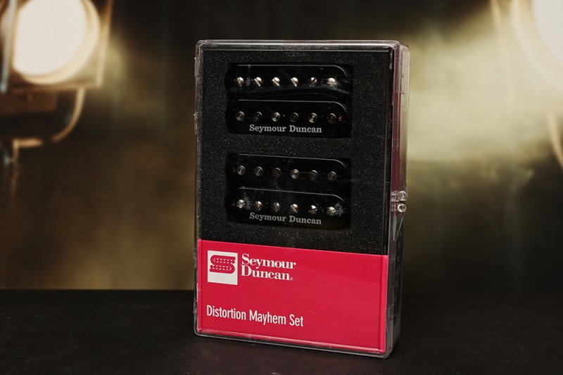 Image 0 of Seymour Duncan SH-6 Distortion Mayhem Set Bridge & Neck Black 11108-21-B