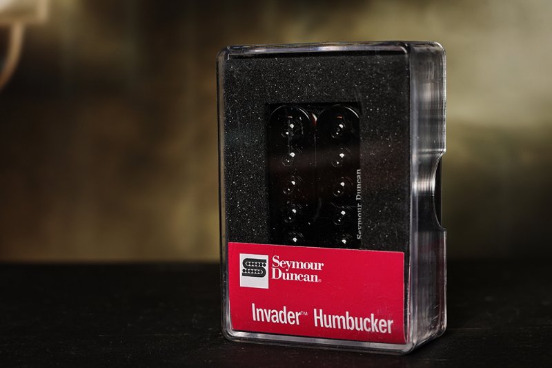 Image 0 of Seymour Duncan  SH-8 Invader Neck Humbucker Guitar Pickup Black SH-8n