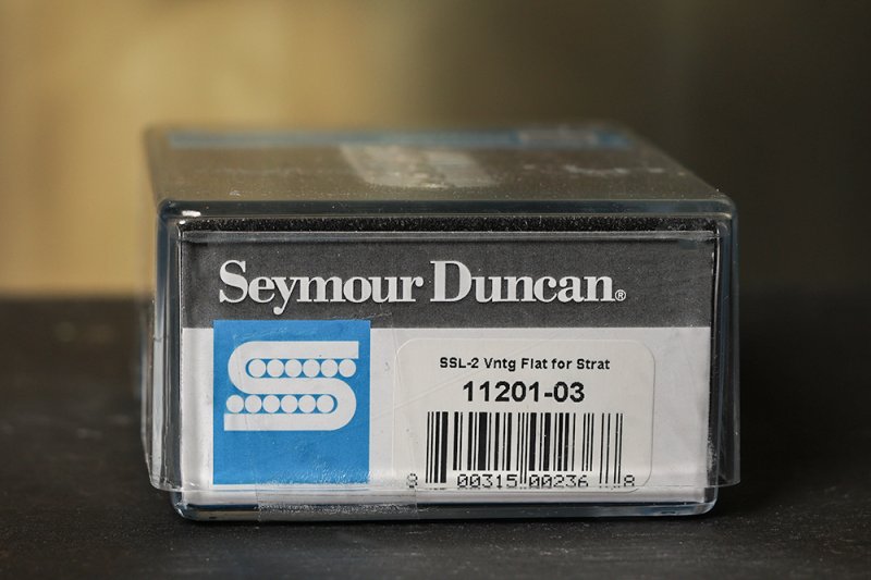 Image 2 of Seymour Duncan SSL-2 Vintage FLAT Strat Pickup Alnico V Single Coil Pickup