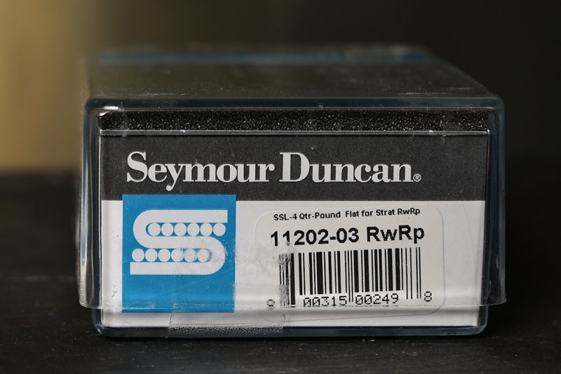Image 2 of Seymour Duncan SSL-4 Quarter Pound FLAT Strat Pickup RWRP Hot Reverse Wound