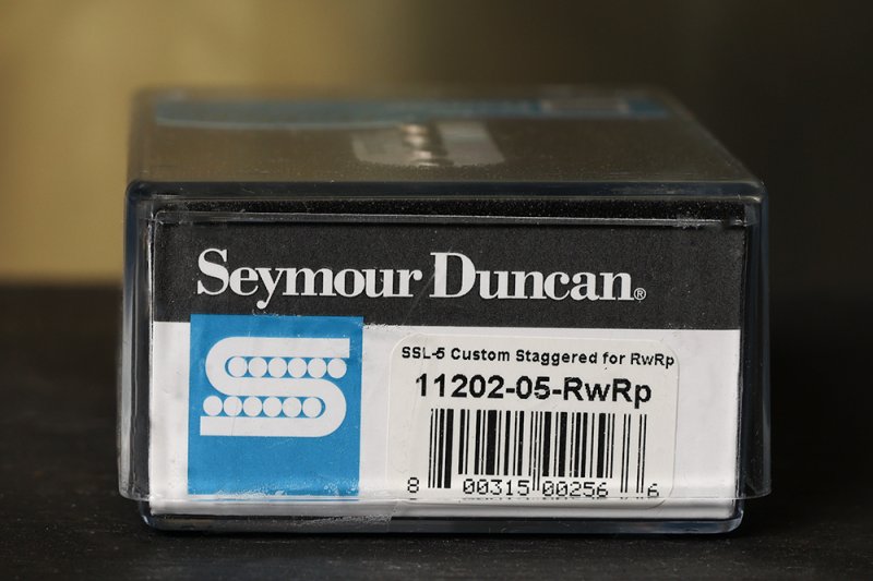 Image 2 of Seymour Duncan SSL-5 Custom Staggered Strat Pickup  RWRP Reverse Wound