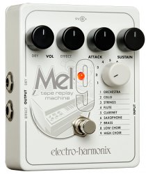 Electro-Harmonix EHX MEL9 Tape Replay Machine Pedal w/ Power Supply MEL 9