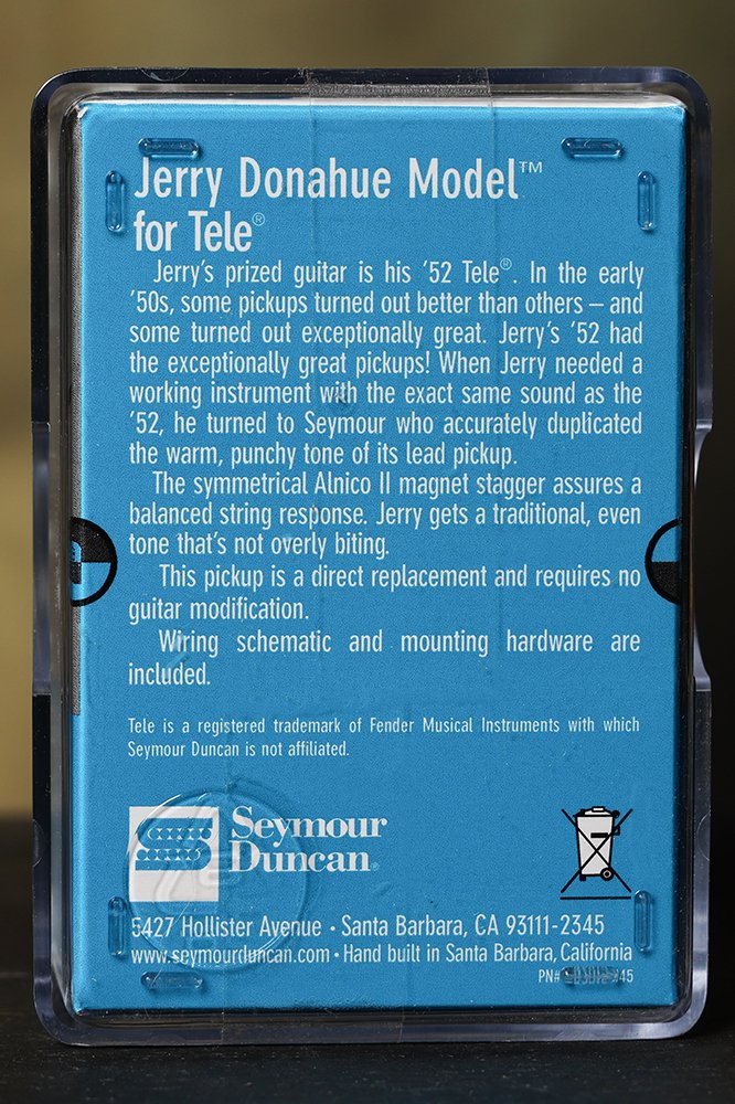Image 1 of Seymour Duncan APTL-3JD Jerry Donahue Alnico II Tele Pickup Bridge Telecaster