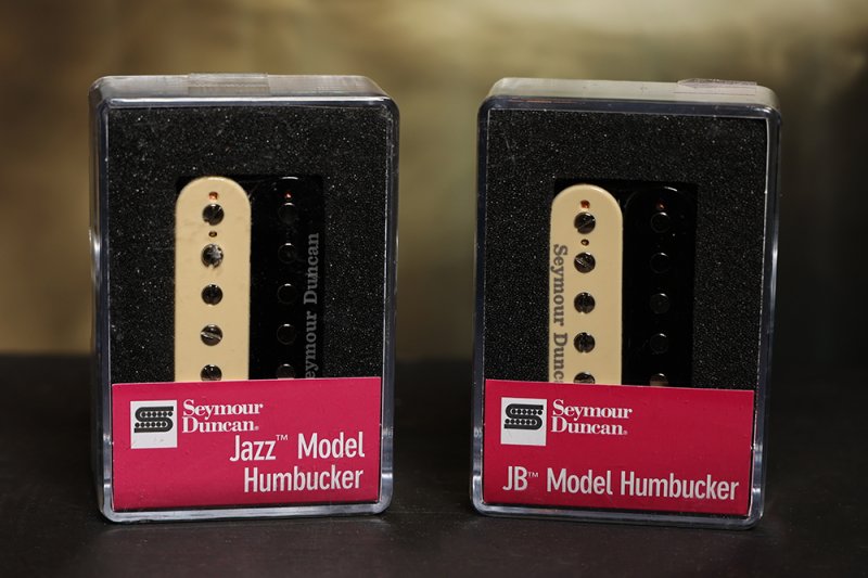 Image 0 of Seymour Duncan JB Jazz Hot Rodded Pickup Set Humbucker SH-4 SH-2n Zebra