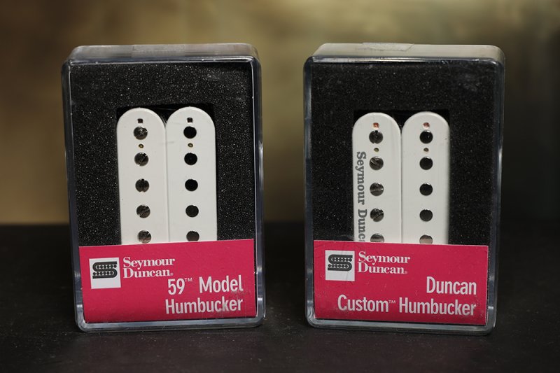 Image 0 of Seymour Duncan Custom SH-5 Bridge / SH-1n 59 Neck Pickup Set - White