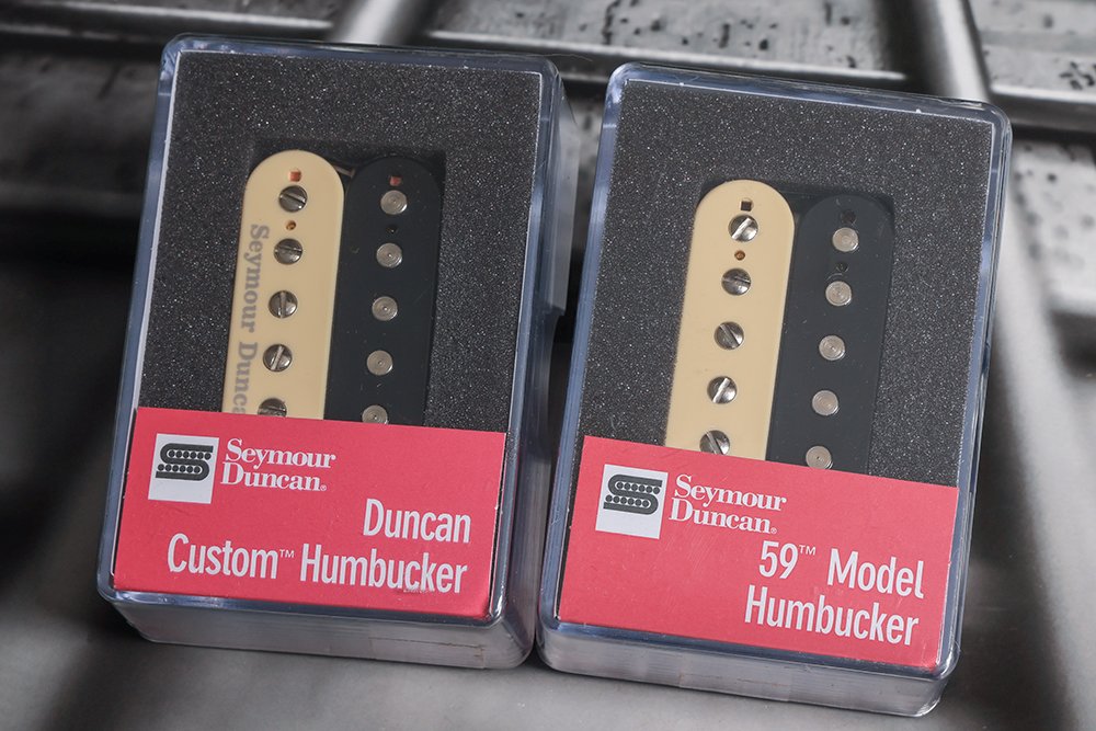 Image 0 of Seymour Duncan Custom SH-5 Bridge / SH-1n 59 Neck Pickup Set - Zebra