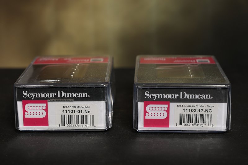 Image 2 of Seymour Duncan Custom SH-5 Bridge / SH-1n 59 Neck Pickup Set - Nickel