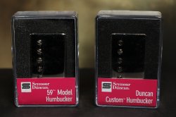 Seymour Duncan Custom SH-5 Bridge / SH-1n 59 Neck Pickup Set - Nickel