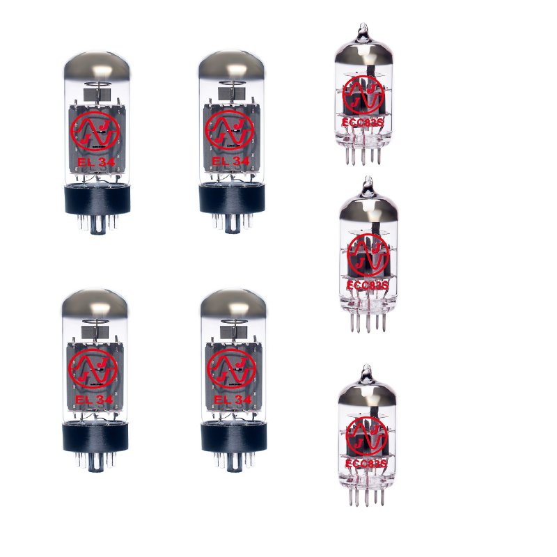 JJ Tube Kit Set for Carvin X 100B EL34 Amp