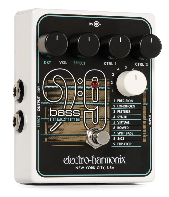 Image 0 of Electro-Harmonix Bass 9 Bass Machine Pedal