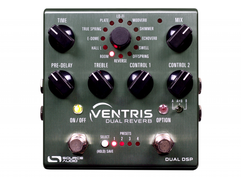Image 0 of Source Audio Ventris Reverb - One Series SA262