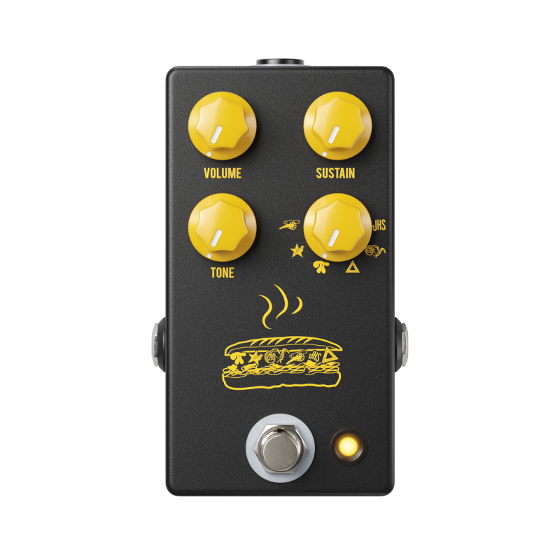 Image 0 of JHS Muffuletta Distortion Fuzz Pedal - Five in One!